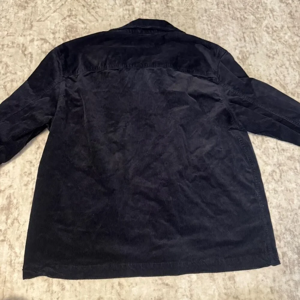 H&M Men's Black Corduroy Jacket XL